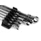 Tekton 6pc Long Flex Head 12-Point Ratcheting Box End Wrench Set w/ Modular Wrench Organizer (1/4-13/16 in) WRB96300 - alternate 4